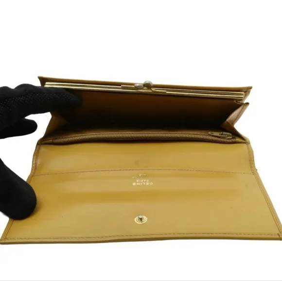 Celine Vintage Triomphe Continental Wallet/COA Included - Picture 6 of 8